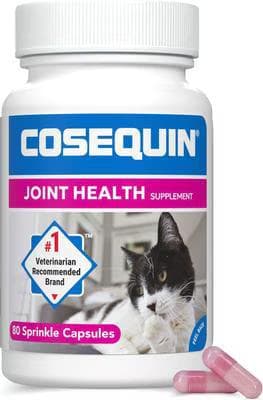 Nutramax Cosequin Joint Health sprinkle capsules for cats, 80 count